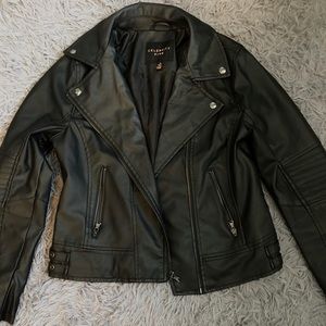 Celebrity Pink Faux Leather Jacket